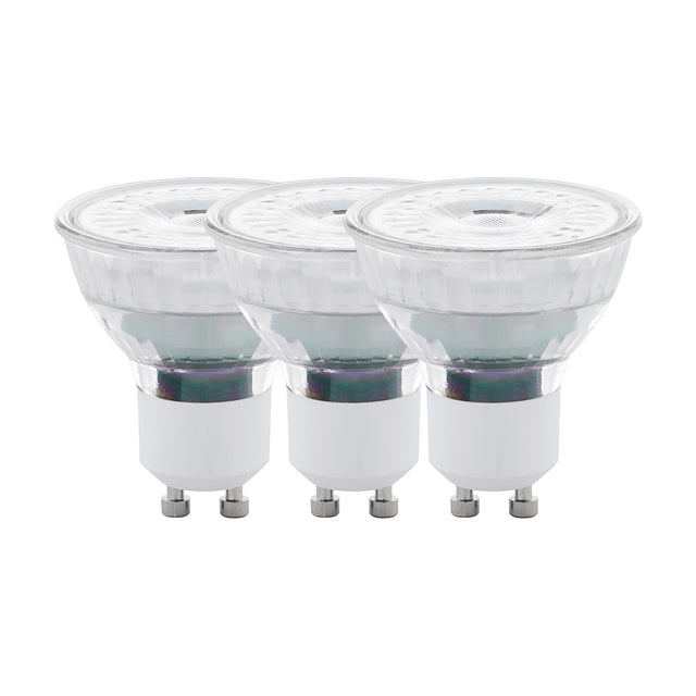 Set 3xbulb-GU10-LED COB 4,5W 2700K