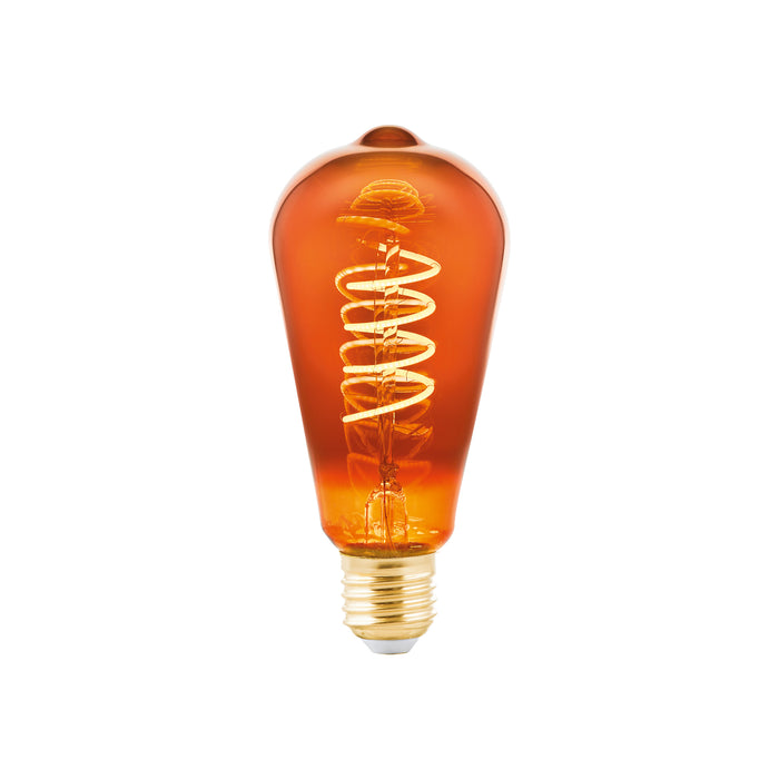 bulb-E27-LED ST64 4W 2000K copper 1pc