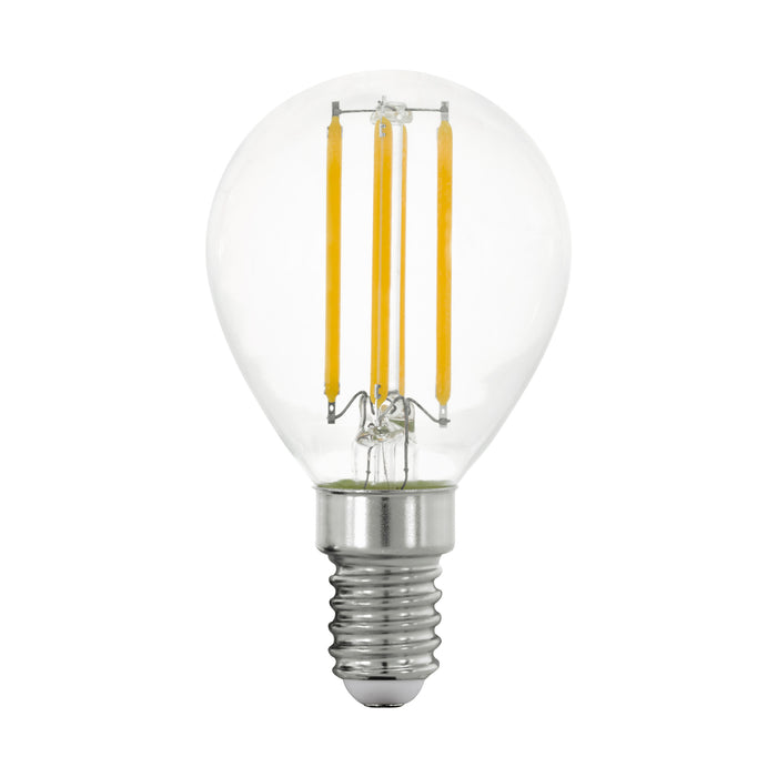 bulb-E14-LED P45 4,5W 2700K clear dimm.