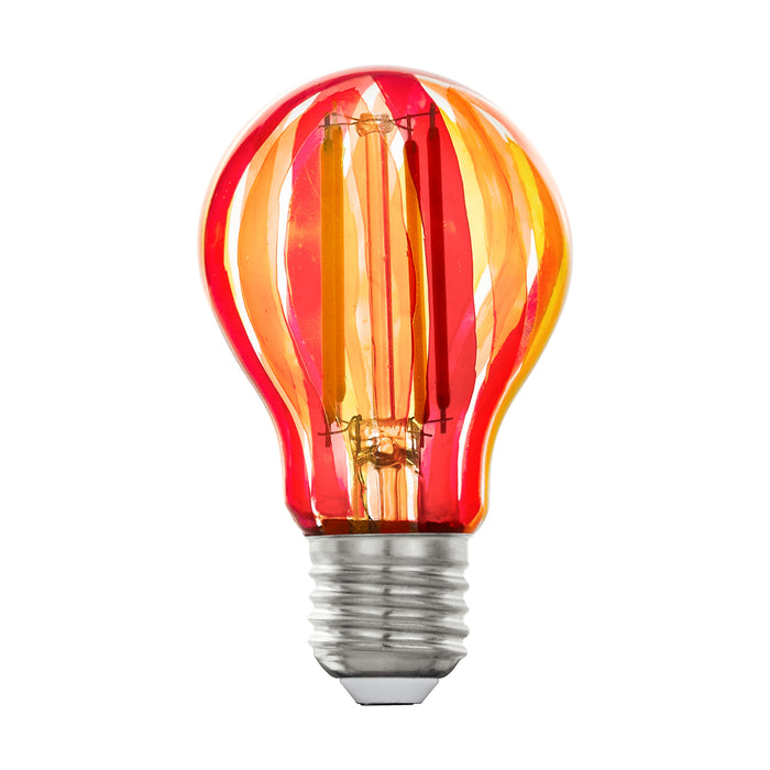 bulb-E27-LED A60 6,5W red/orange 1 pc