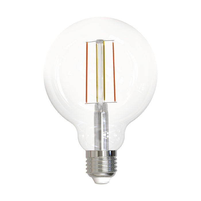 bulb-CCT-E27-G80-LED 6W clear 1 pc
