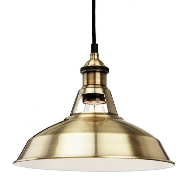 Albany Pendant Light Antique Brass