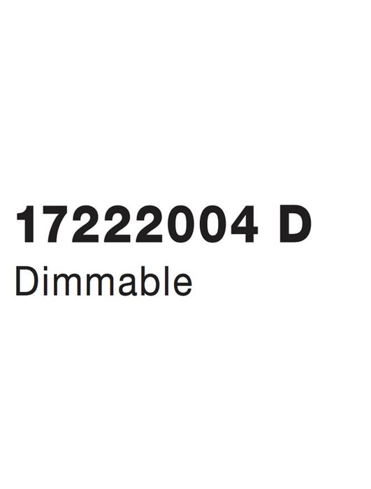 ARIA Dimmable Chrome Aluminium & Acrylic Adjustable LED 145 Watt 230 Volt 8100Lm 3000K IP20 D: 80 H: 120 cm