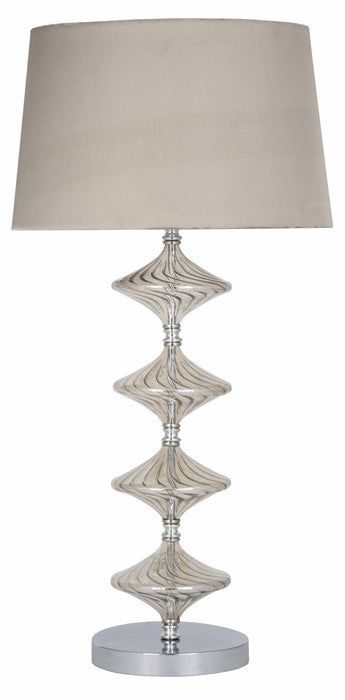 Gabby Metal and Lustre Glass Table Lamp
