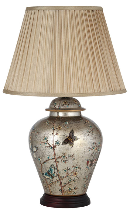 Papilion Hand Painted Butterfly Ceramic Table Lamp