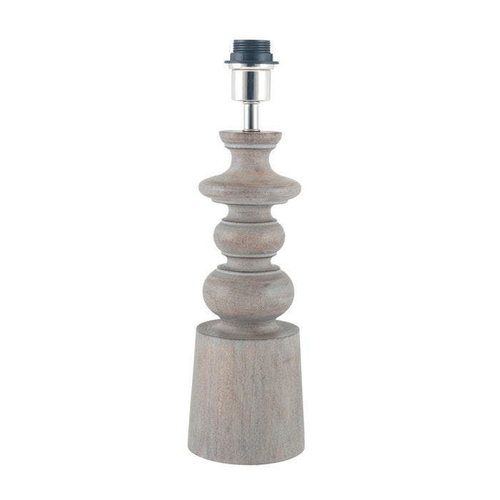 Colwyn Grey Wash Mango Wood Table Lamp