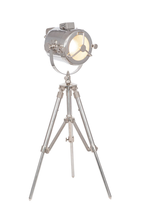 Marine Nickel Searchlight Table Lamp