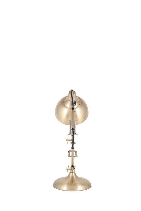 Alonzo Brass Metal Task Table Lamp
