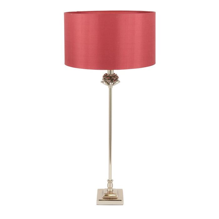 Spruce Champagne Gold Metal Fir Cone Table Lamp