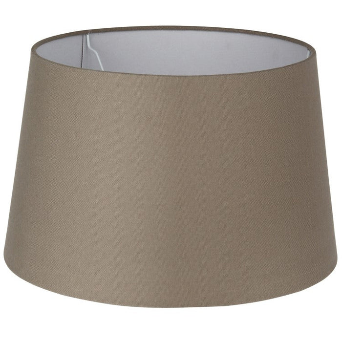 Winston 25cm Taupe Handloom Tapered Cylinder Shade
