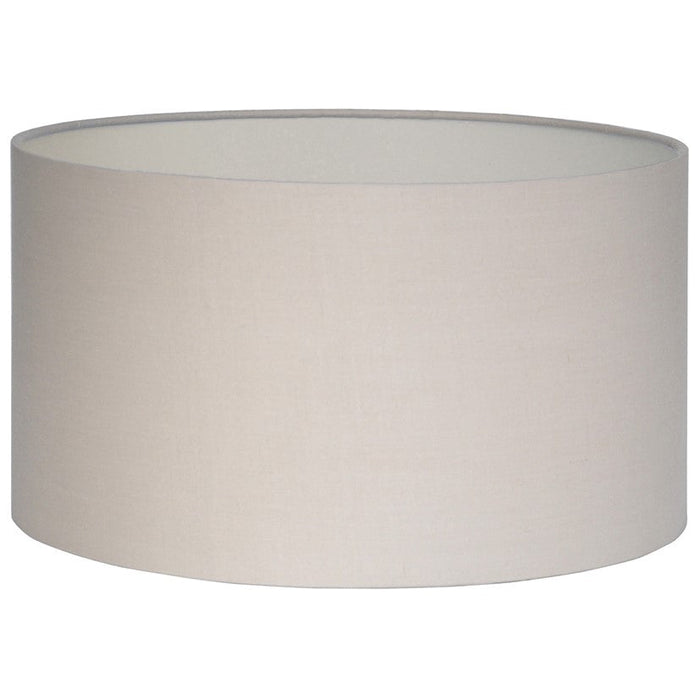 Harry 35cm Taupe Poly Cotton Cylinder Drum Shade