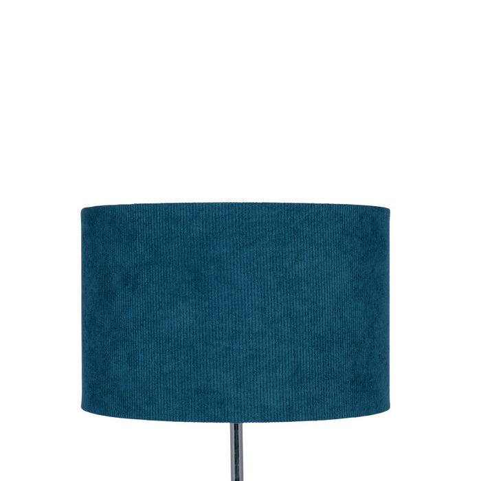 Haines 25cm Teal Cord Cylinder Shade