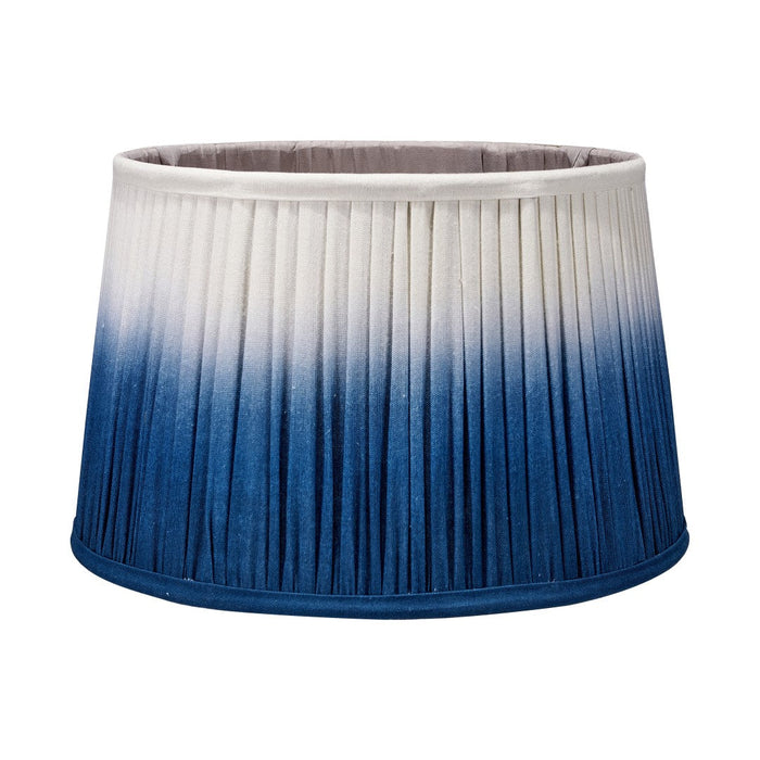 Scallop 40cm Blue Ombre Soft Pleated Tapered Shade