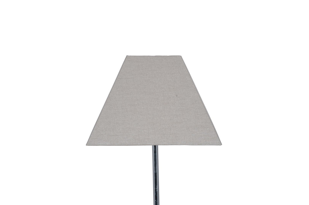 Pyramid 30cm Steel Grey Cotton Tapered Square Shade