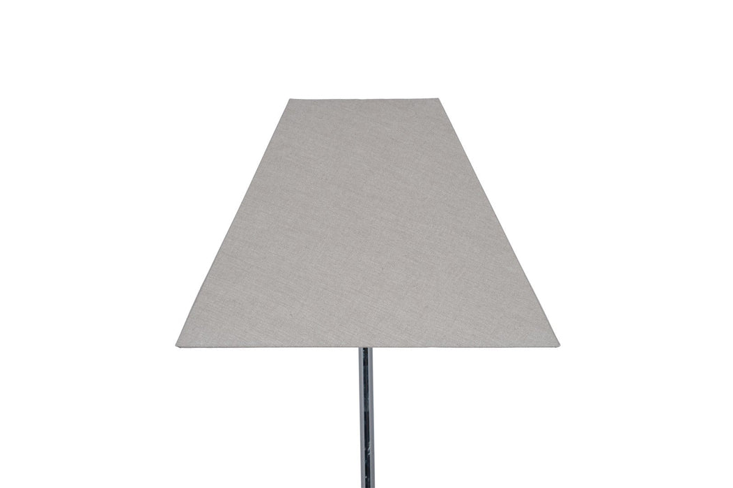 Pyramid 35cm Steel Grey Cotton Tapered Square Shade