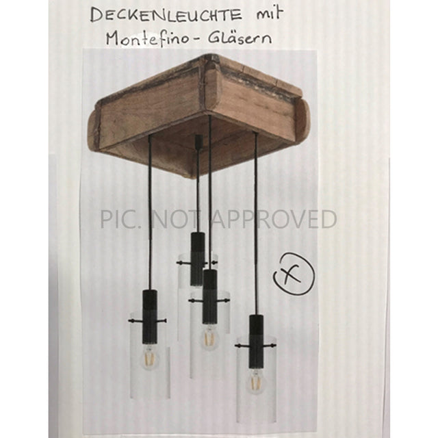 Pendant lamp WOOTTON