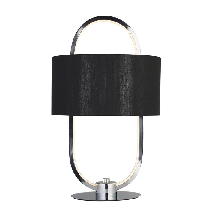 MADRID LED TABLE LAMP WITH BLACK SHADE