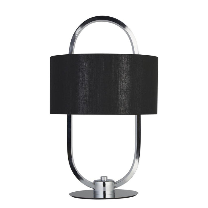 MADRID LED TABLE LAMP WITH BLACK SHADE