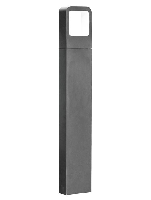 ACQUA Dark Gray Alum. Acrylic Diffuser LED 6 Watt 280Lm 3000K L: 12 W: 5 H: 80 cm IP54