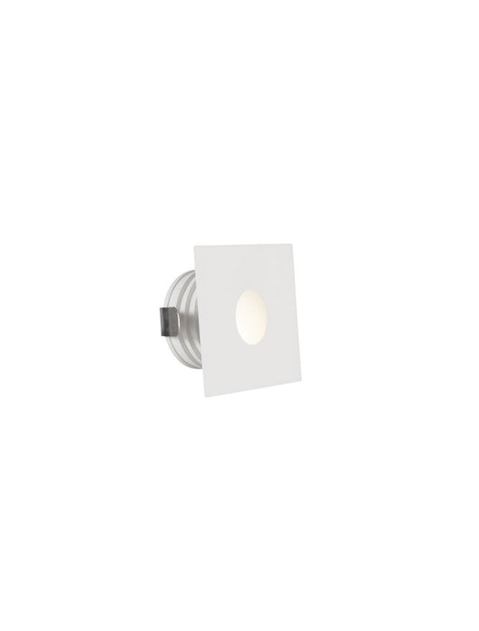PASSAGIO White Alum. LED 1 Watt 60Lm 3000K L:3.9 W:2.2 H:3.9cm Cut Out:3.4 cm IP54
