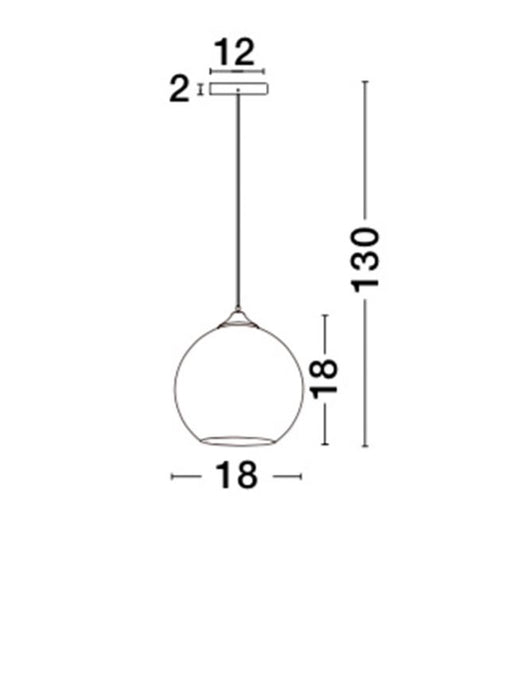 BLAZE Cooper Glass & Black Metal LED E27 1x12 Watt 230 Volt IP20 Bulb Excluded D: 18 H1: 18 H2: 130 cm