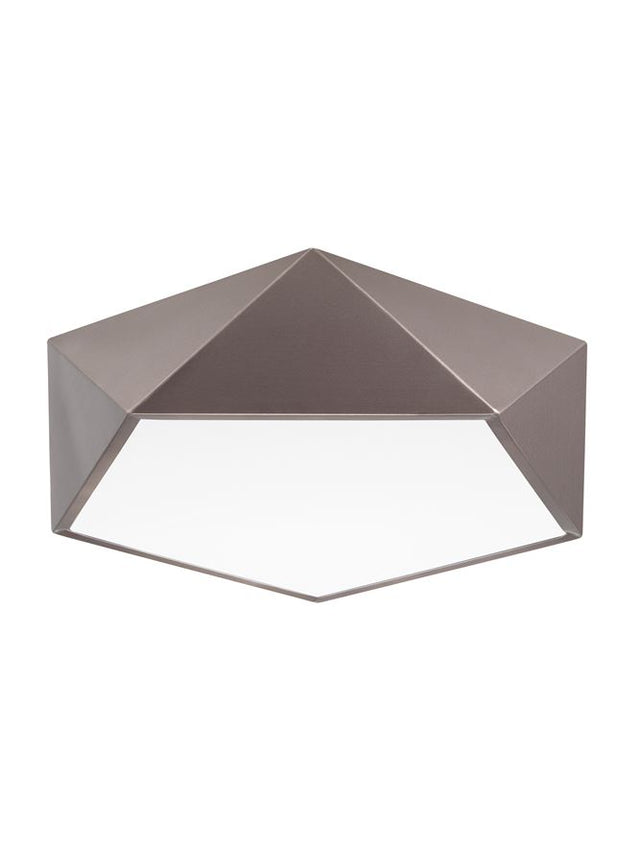 DARIUS Ceiling lamp Metal & Acrylic Diffuser Bronze Outside & Matt White Inside LED E27 4x12 Watt L:40 H:10cm