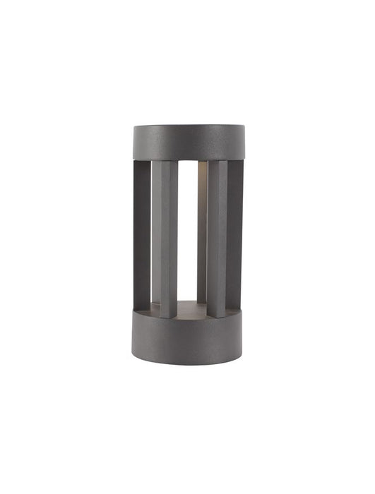 DEVORA Dark Gray Aluminium & Glass Diffuser LED 8 Watt 195Lm 3000K D: 11 H: 22 cm IP54