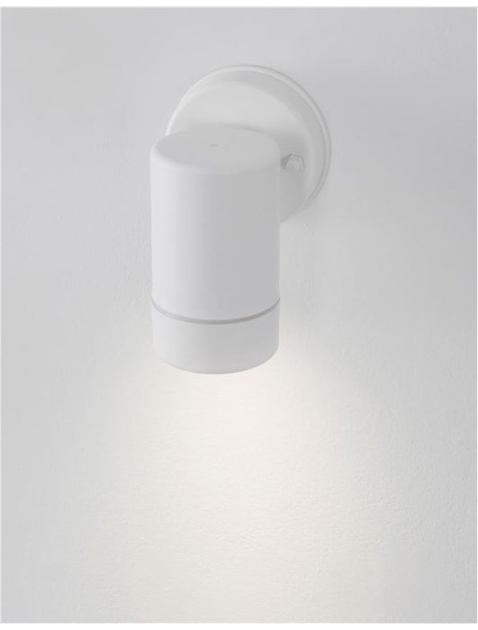 LIMBIO White ABS Glass Diffuser LED GU10 1x7 Watt IP44 Bulb Excluded
Light Down D: 6 W: 8.5 H: 12 cm