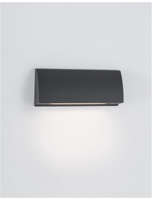 LIV Dark Gray Die-Casting Aluminium & Glass Diffuser LED 3.5 Watt 150Lm 3000K 200-240 Volt
Beam Angle 120° IP54 L: 13 W: 3 H: 5.5 cm