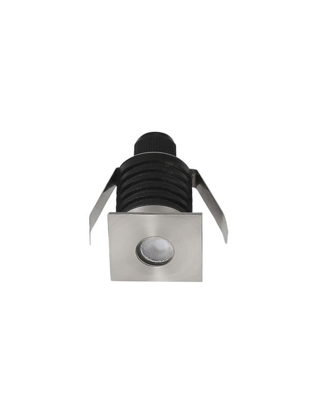 BANG Satin Nickel Aluminium LED 1 Watt 98,24Lm 3000K 3 Volt 50Hz IP67 D: 3.7 H: 5.3 cm Cut Out: 3.2 cm Cable Lenght 1.80m Connect it with driver 9020170