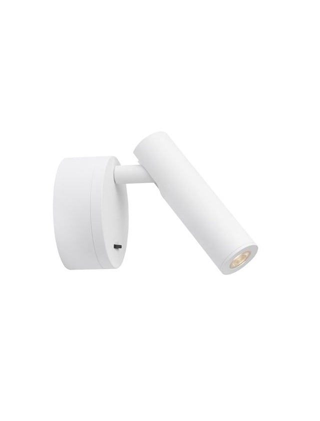 CLIP Sandy White Aluminium
LED Philips 3 Watt
Switch On/Off
190Lm 3000K IP20
D: 8 W: 3.4 H: 11 cm Rotating & Adjustable