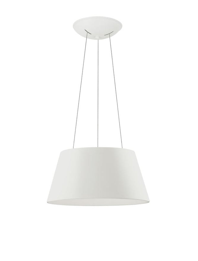 VOLCANO Metal & Acrylic Diffuser Sandy White Outside Sandy White Inside LED 33 Watt 230 Volt 1680Lm 3000K IP20 D: 45 H1: 22 H2: 120 cm