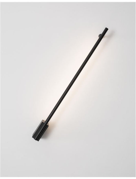GROPIUS Sandy Black Aluminium LED 10 Watt 230 Volt 366Lm 3000K IP20 L: 60 W: 9 H: 3.5 cm