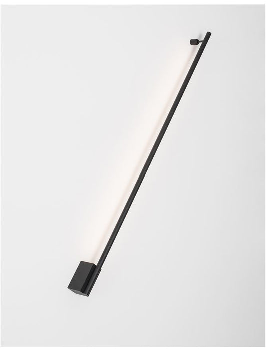 GROPIUS Sandy Black Aluminium LED 15 Watt 230 Volt 507Lm 3000K IP20 L: 90 W: 7 H: 3.5 cm