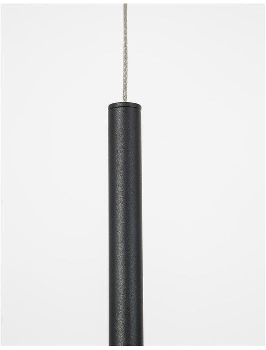 ELETTRA Sandy Black Aluminium LED 5 Watt 230 Volt 350Lm 3000K IP20 D: 1.5 H1: 60 H2: 200 cm