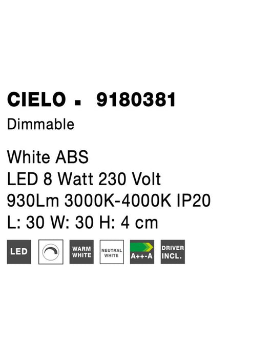 CIELO Remote Control Not Included