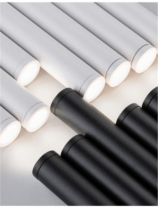 ULTRATHIN Sandy White Aluminium 
LED 7x3 Watt 230 Volt 
1260Lm 3000K IP20 
D: 40 H: 150 cm Adjustable Height