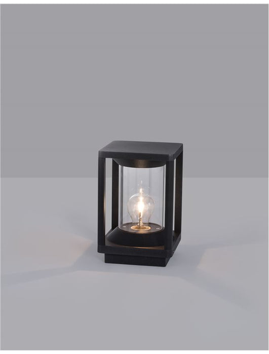 LOEVE Anthracite Die-Casting Aluminium & Clear Acrylic LED E27 1x12 Watt 220-240 Volt IP65
Bulb Excluded L: 14.5 W: 14.5 H: 22 cm