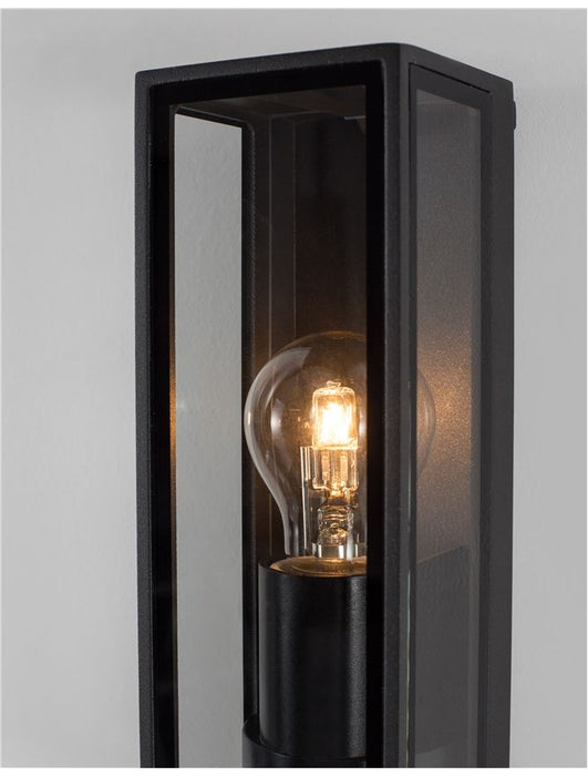 SORREN Anthracite Die-Casting Aluminium & Clear Glass LED E27 1x12 Watt 220-240 Volt IP65
Bulb Excluded L: 8.6 W: 9 H: 25.8 cm