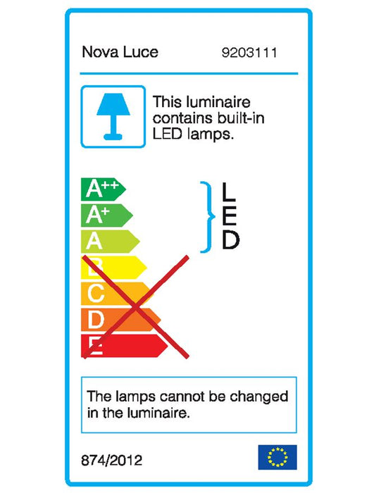 BANG Satin Nickel Alum. LED 1 Watt 60Lm 3000K D: 4.2 H: 9 cm Cut Out: 3.7 cm IP67