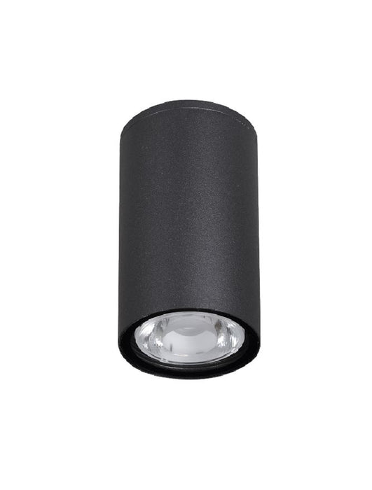 CECI Sandy Black Aluminium Glass Diffuser LED 3 Watt 230Lm 3000K D: 5.5 H: 11 cm IP65