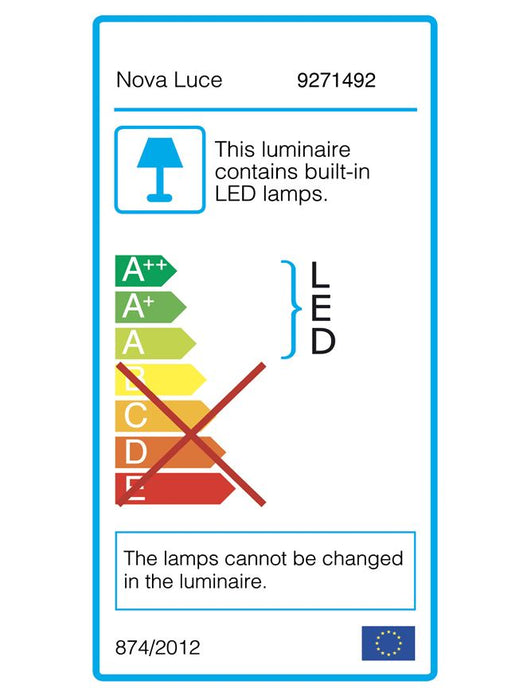 STAKE Black Aluminium & Glass LED 10 Watt 742Lm 3000K CRI>80 100-240 Volt 50Hz Beam Angle 24.6° IP65 D: 6.5 W: 11 H: 35 cm