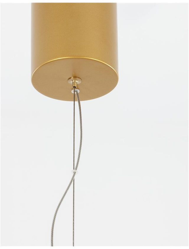 SOLE Gold Metal LED 21.6 Watt 230 Volt 2520Lm 3000K IP20 D: 80 H: 330 cm