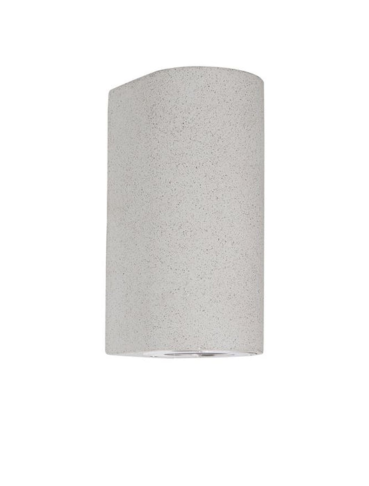 LIDO White Sandstone Glass Diffuser LED GU10 2x7 Watt IP65 100-240 Volt Bulb Excluded
Light Up & Down D: 8.6 W: 10 H: 18 cm