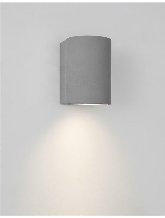 LIDO Gray Concrete Glass Diffuser LED GU10 1x7 Watt IP65 100-240 Volt Bulb Excluded
Light Down D: 8.6 W: 10 H: 12 cm