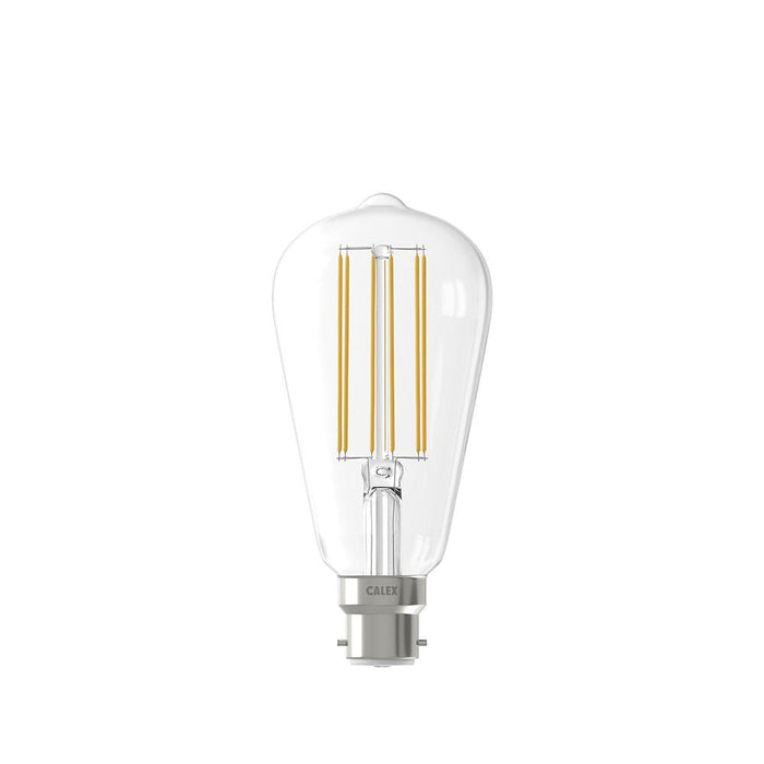 LED Clear Full Glass Long Filament Vintage B22 Bulb