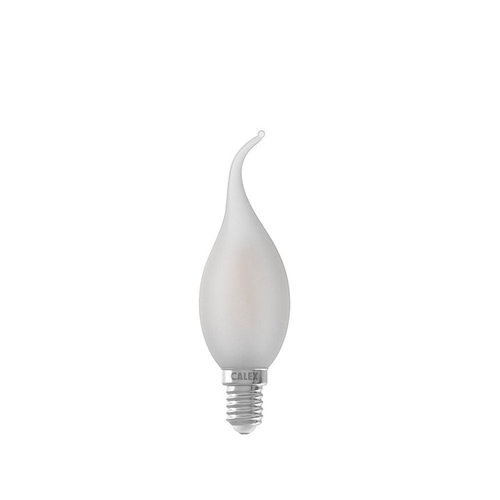 LED Frosted Filament Candle Tip Organic E14 Bulb