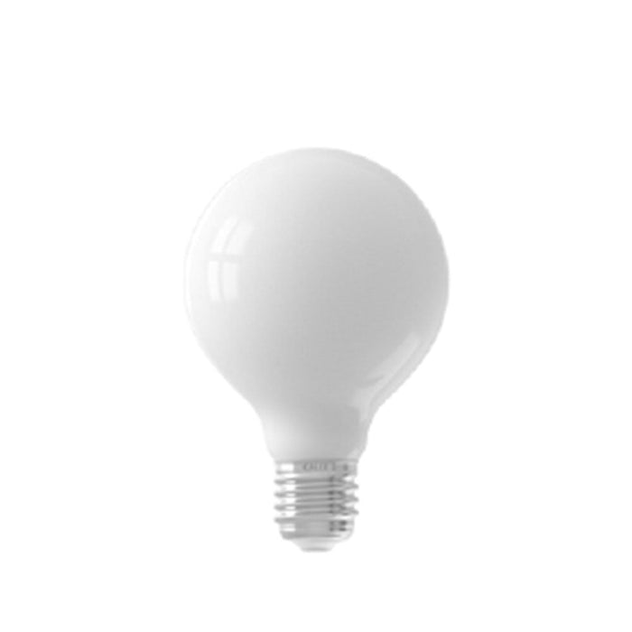LED White Full Glass Filament Globe E27 Bulb