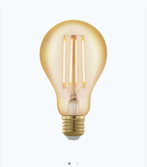 bulb-E27-LED A75 4W amber 1700K 1pcs