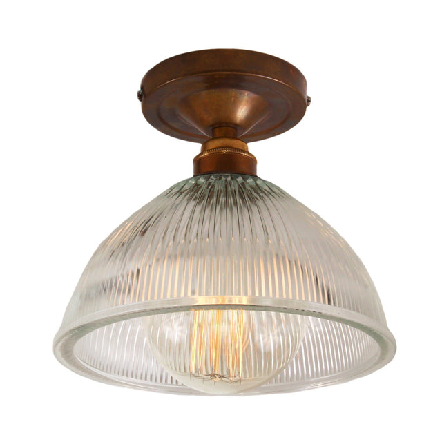 Erbil Prismatic Flush Ceiling Fitting